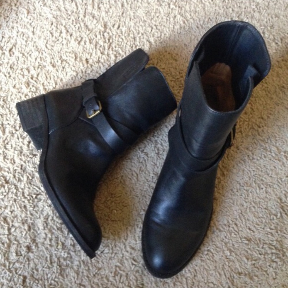 J. Crew Ryder Black Boots
